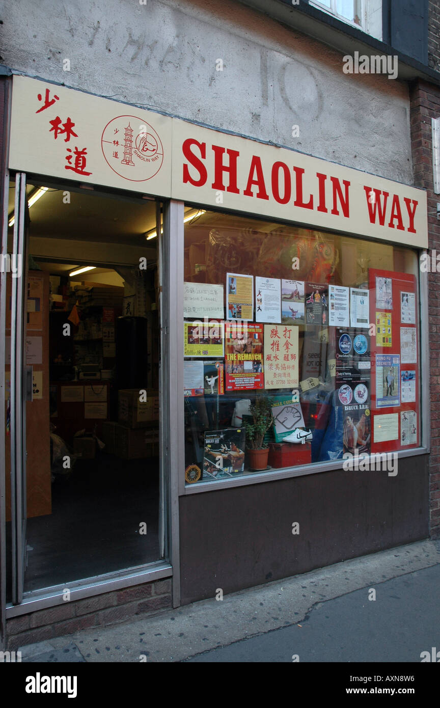 Shaolin Way Martial Arts Centre in London Chinatown at Little Newport