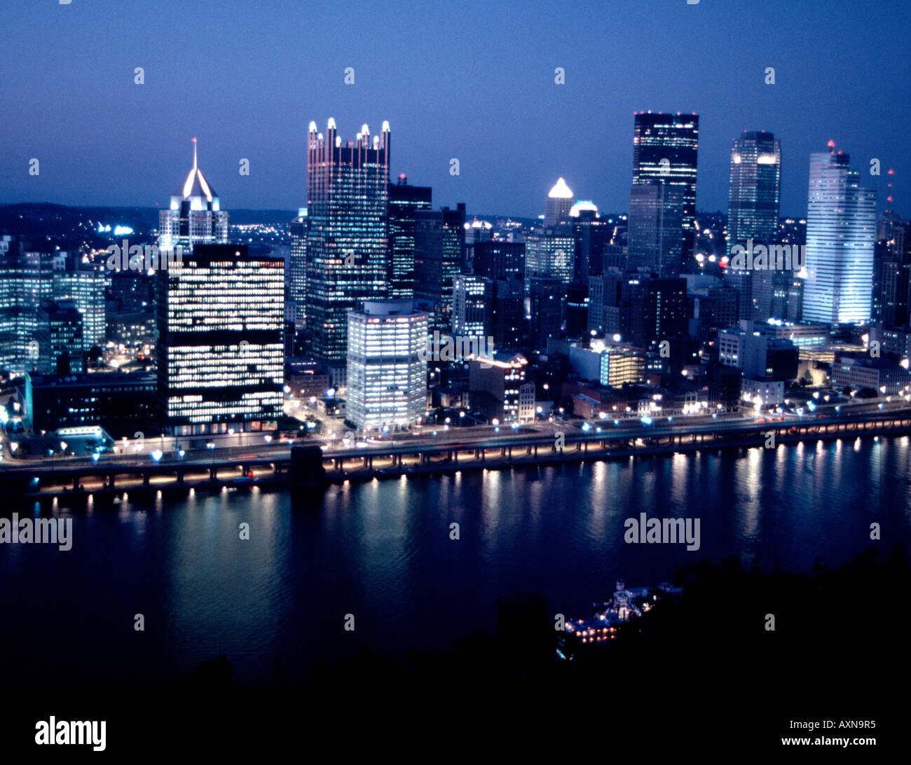 Pittsburgh Skyline Stock Photo