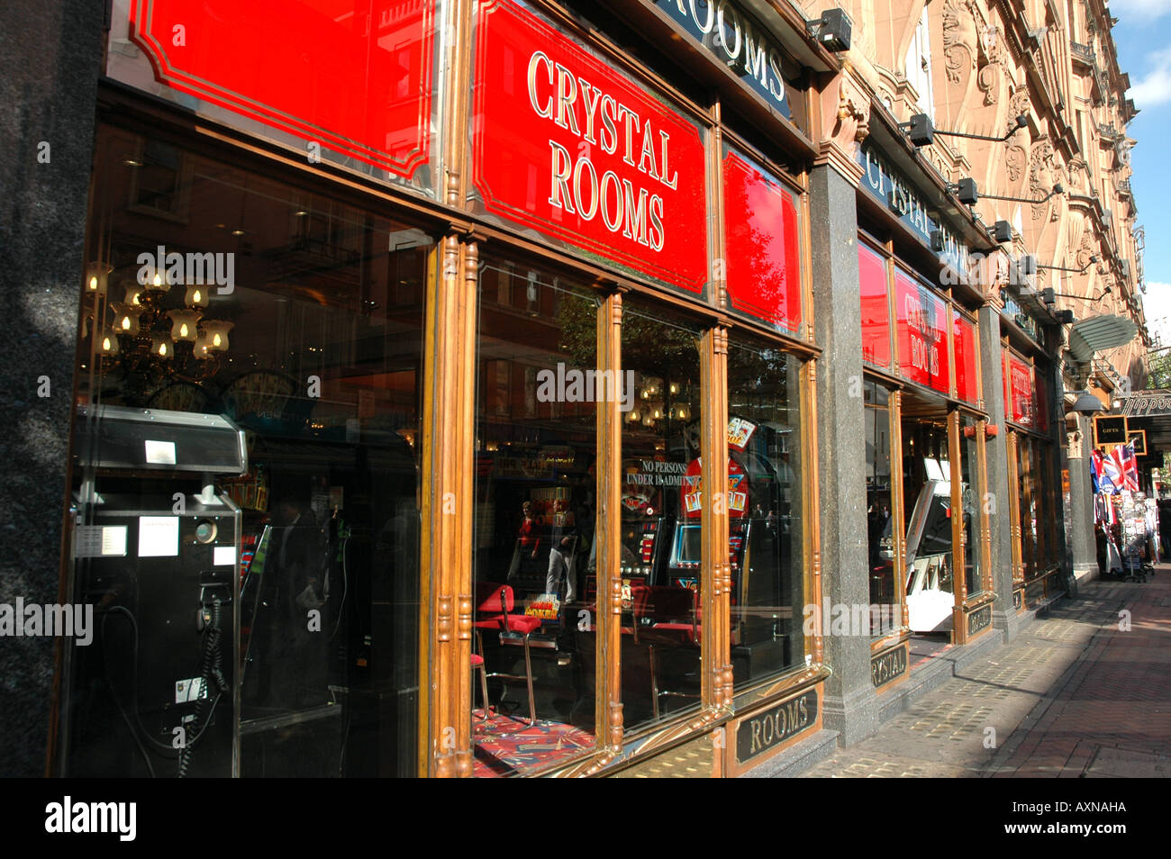 The Crystal Rooms Amusement Arcade At Cranbourn Street In