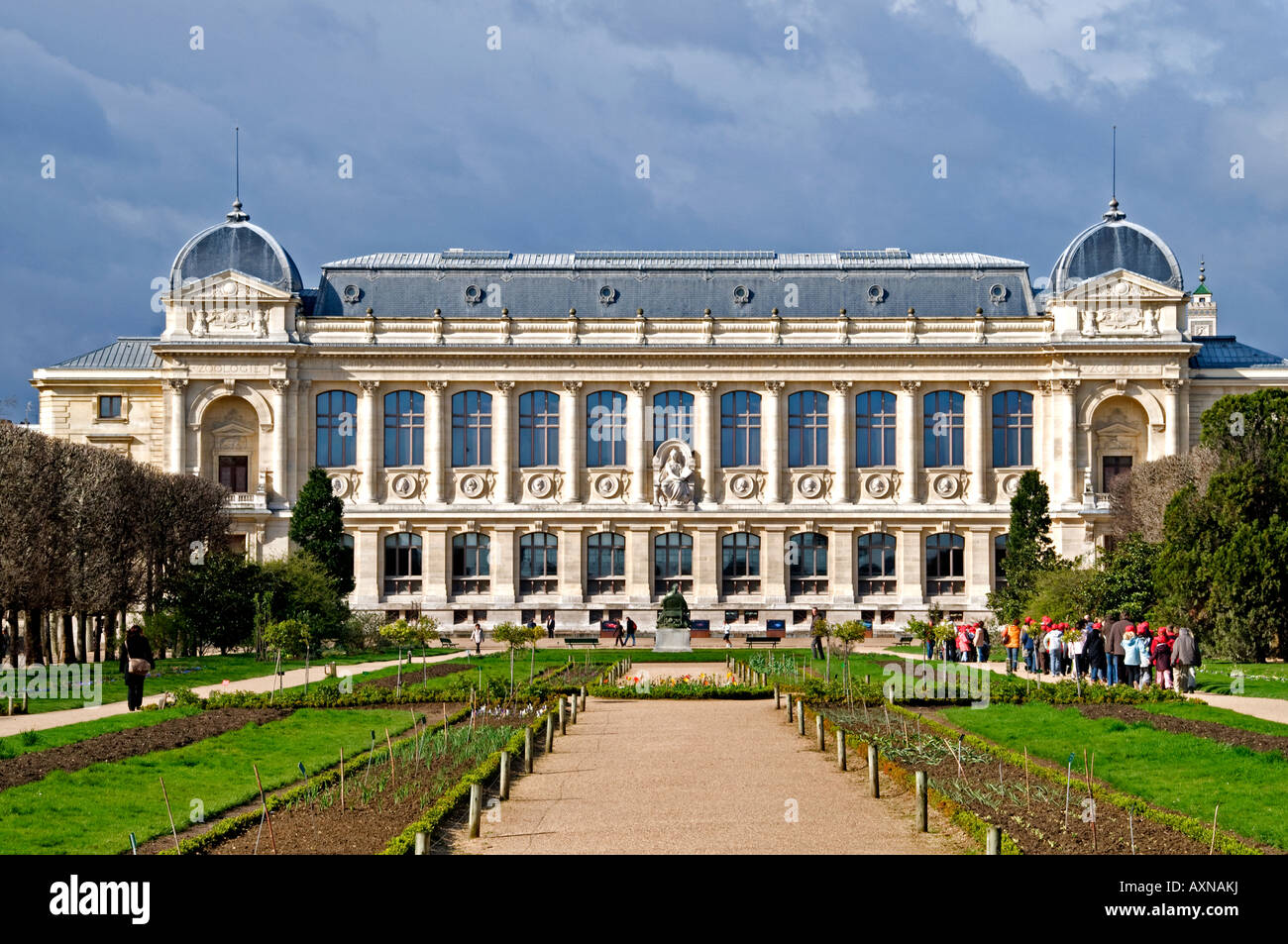 The Museum national d'Histoire naturelle (MNHN) is the French national museum of natural history. Stock Photo