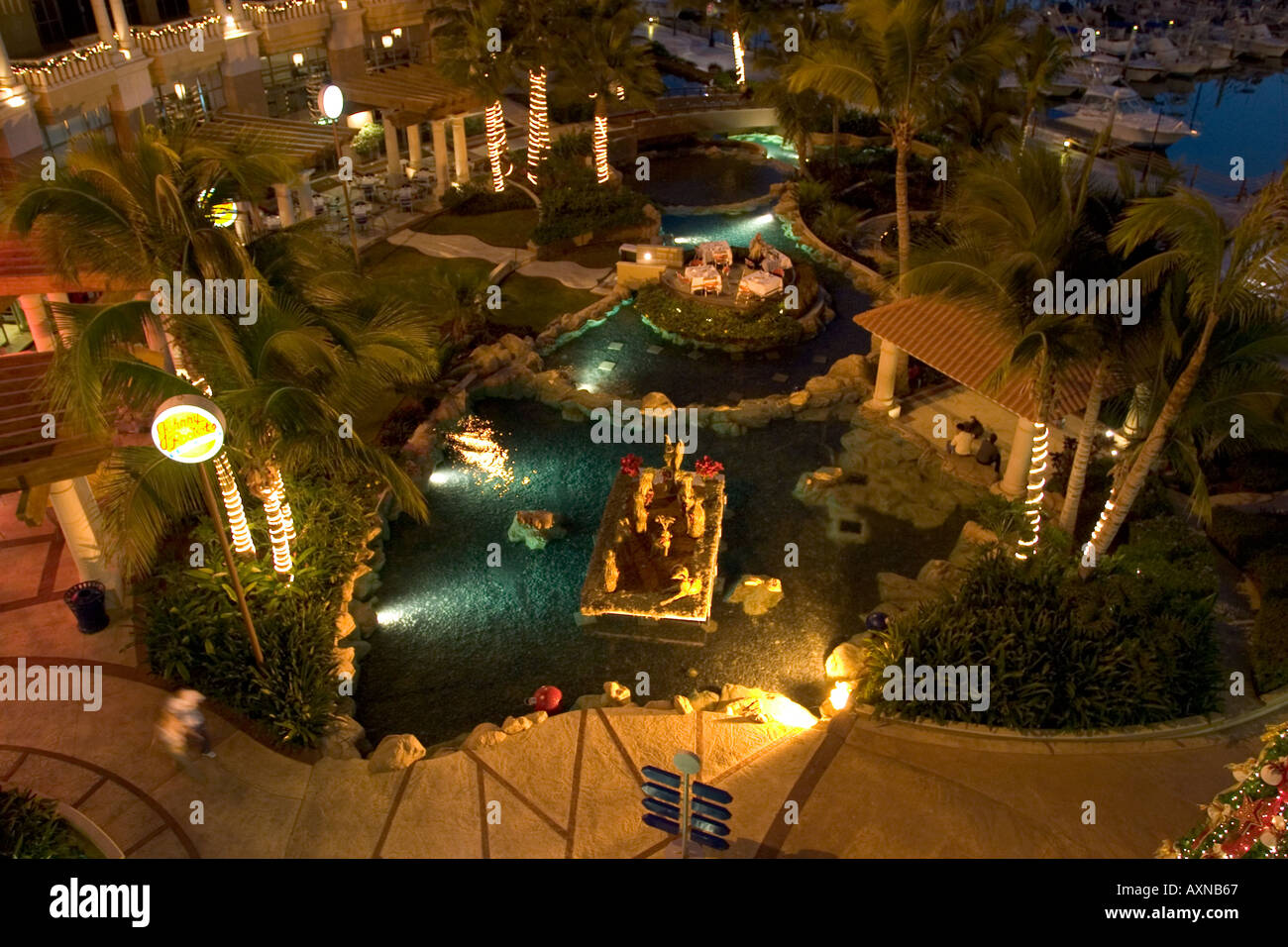 Cabo San Lucas Marina at Night Baja California Mexico Stock Photo - Alamy