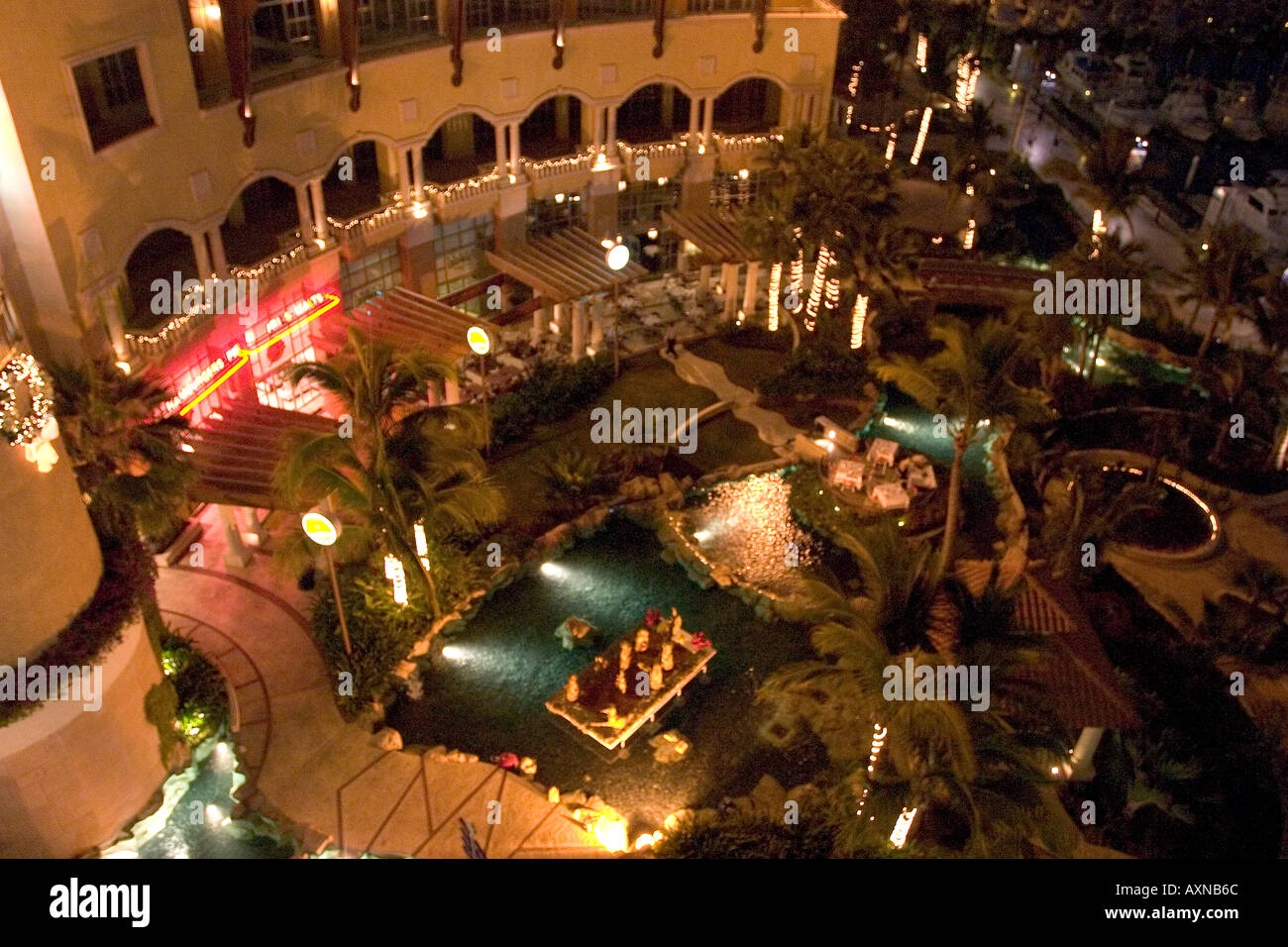 Cabo San Lucas Marina at Night Baja California Mexico Stock Photo - Alamy