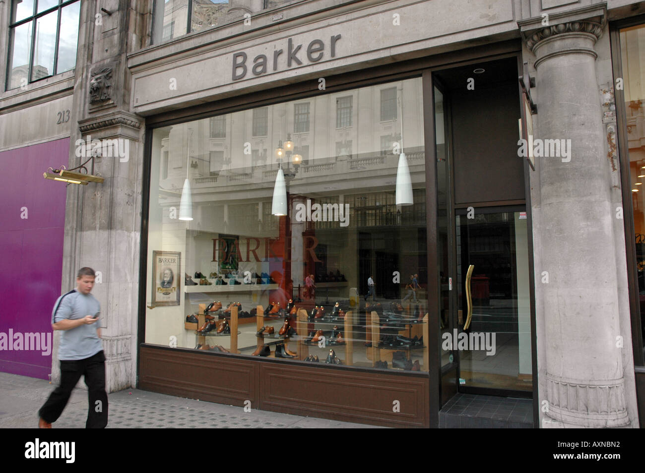 Barker shop at Regent Street in London UK Stock Photo Alamy