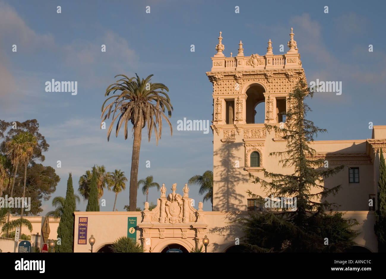 Entrance to Visitor Center San Diego California Stock Photo Alamy