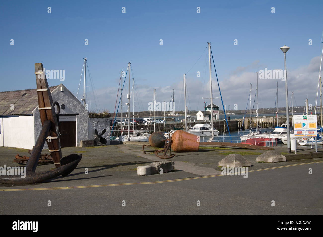 Victoria dock caernarfon uk hi-res stock photography and images - Alamy