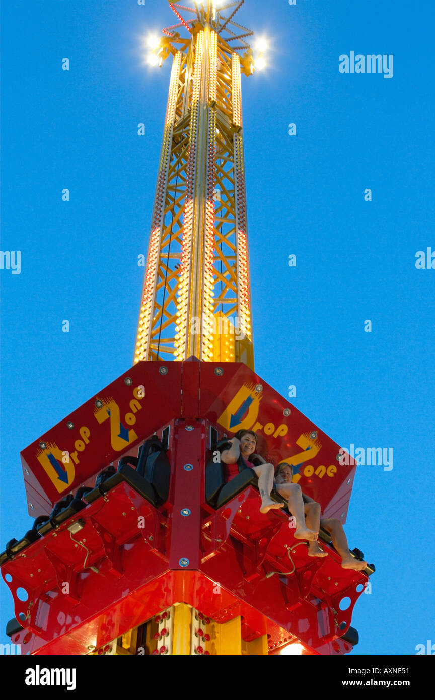 EVENTS Grayslake Illinois Carnival at Lake County Fair booths and rides