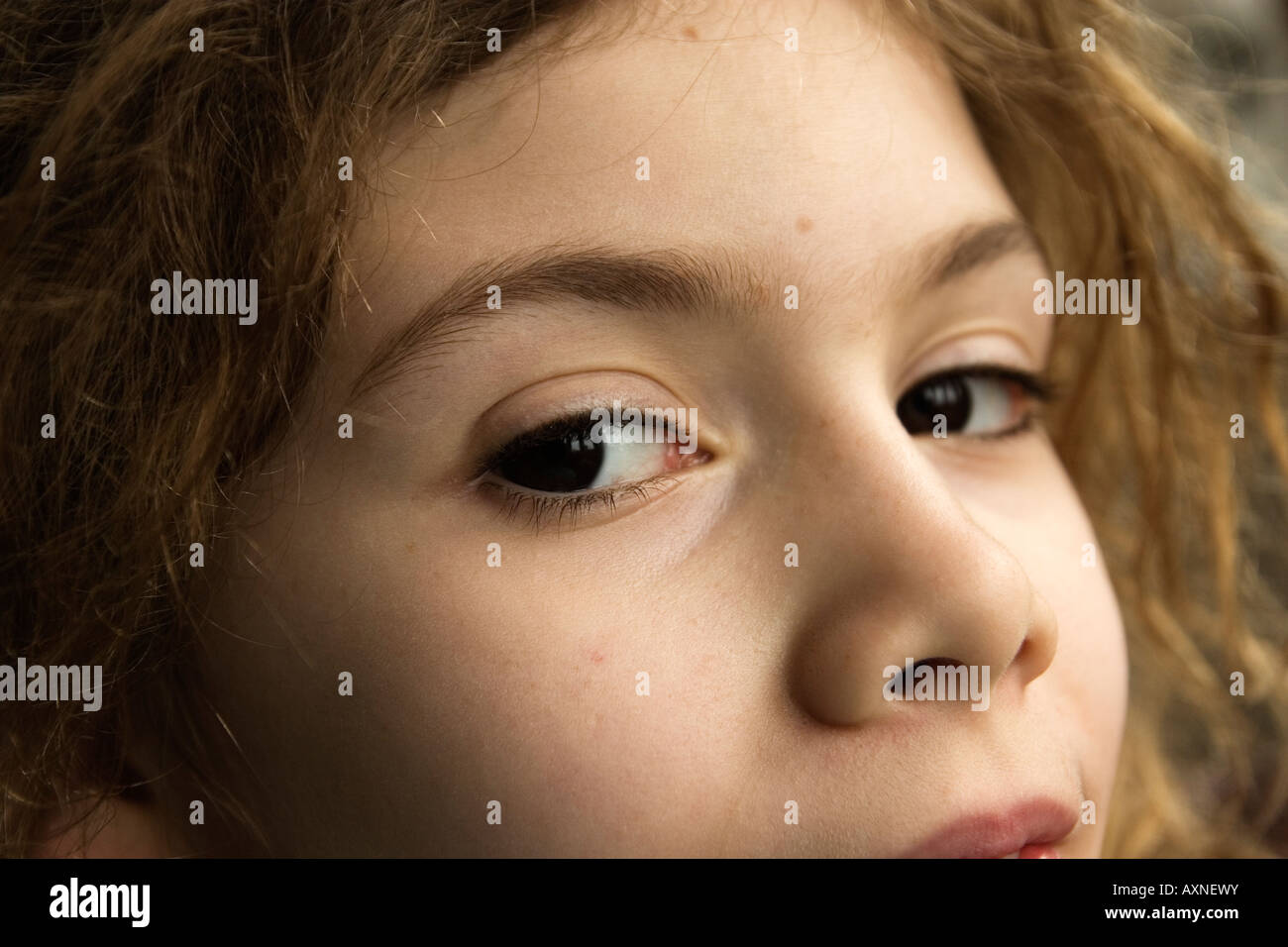 Closeup preteen girl hi-res stock photography and images - Alamy