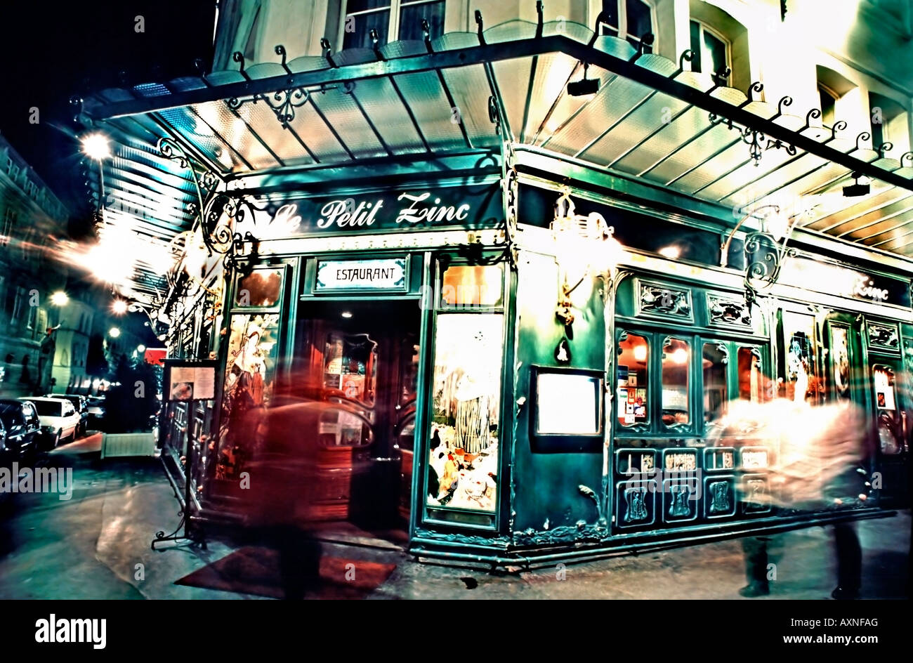 Paris France, "Le Petit Zinc" French Bistro Restaurant, "St Germain des