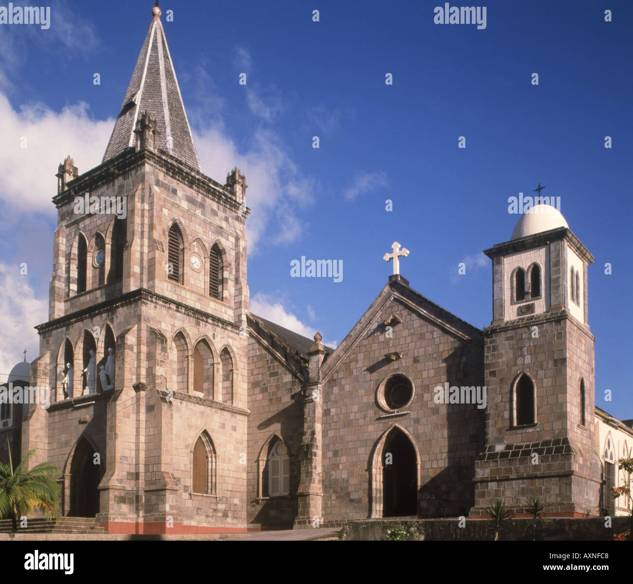Dominica Roseau Cathedral Stock Photo 3137479 Alamy