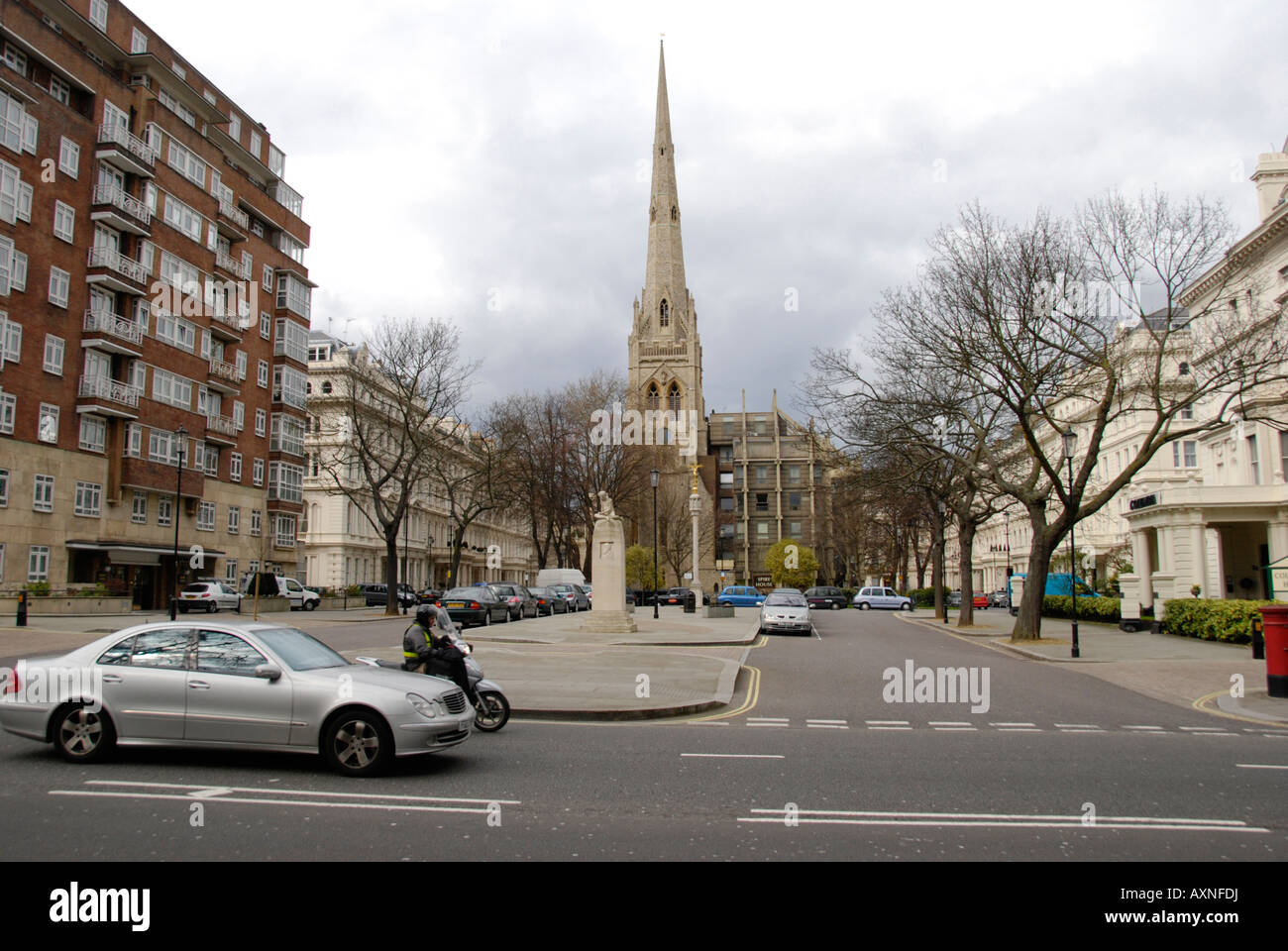 Lancaster Gate London England Stock Photo Alamy