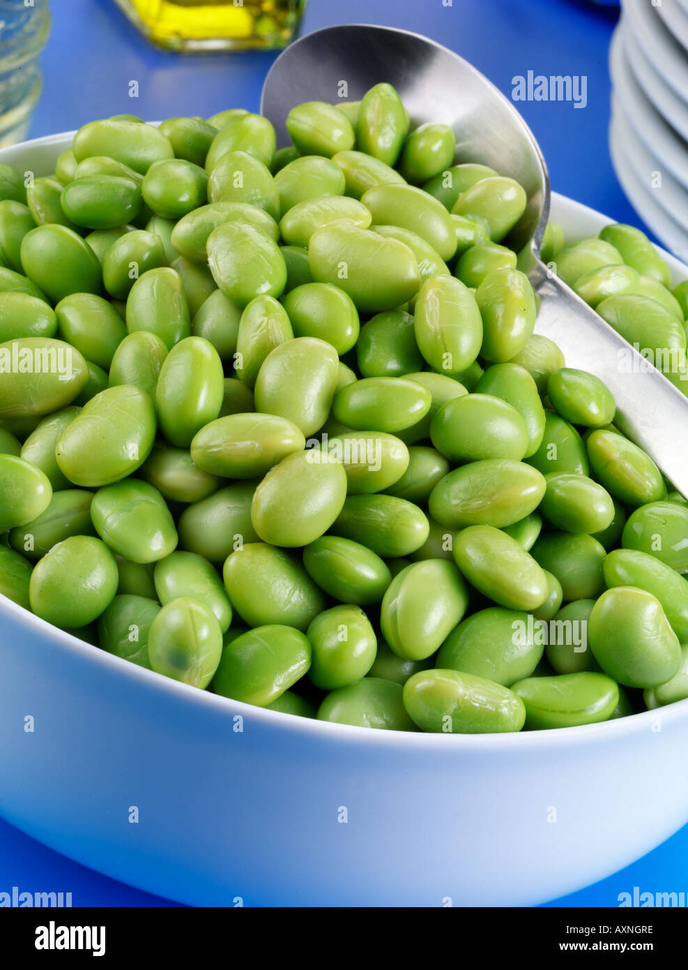 FRESH VEGETABLE SOYA BEANS Stock Photo Alamy