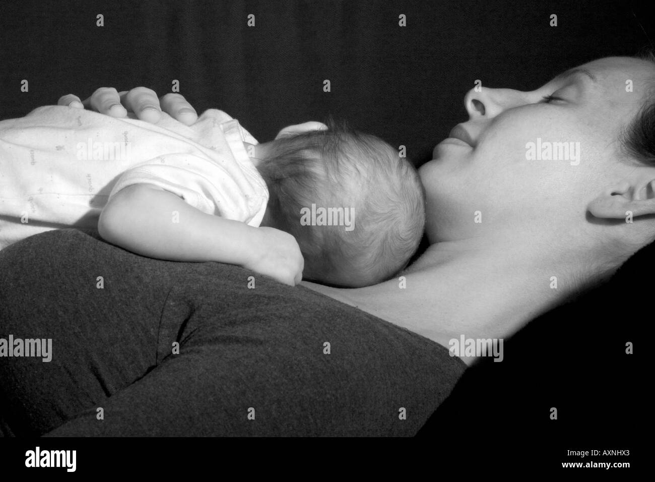 Why Do Babies Like To Sleep On Their Mother Chest at Hoy blog