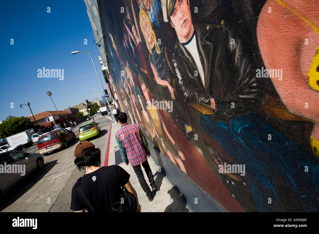You Are The Star mural by Tom Suriya Hollywood Los Angeles California