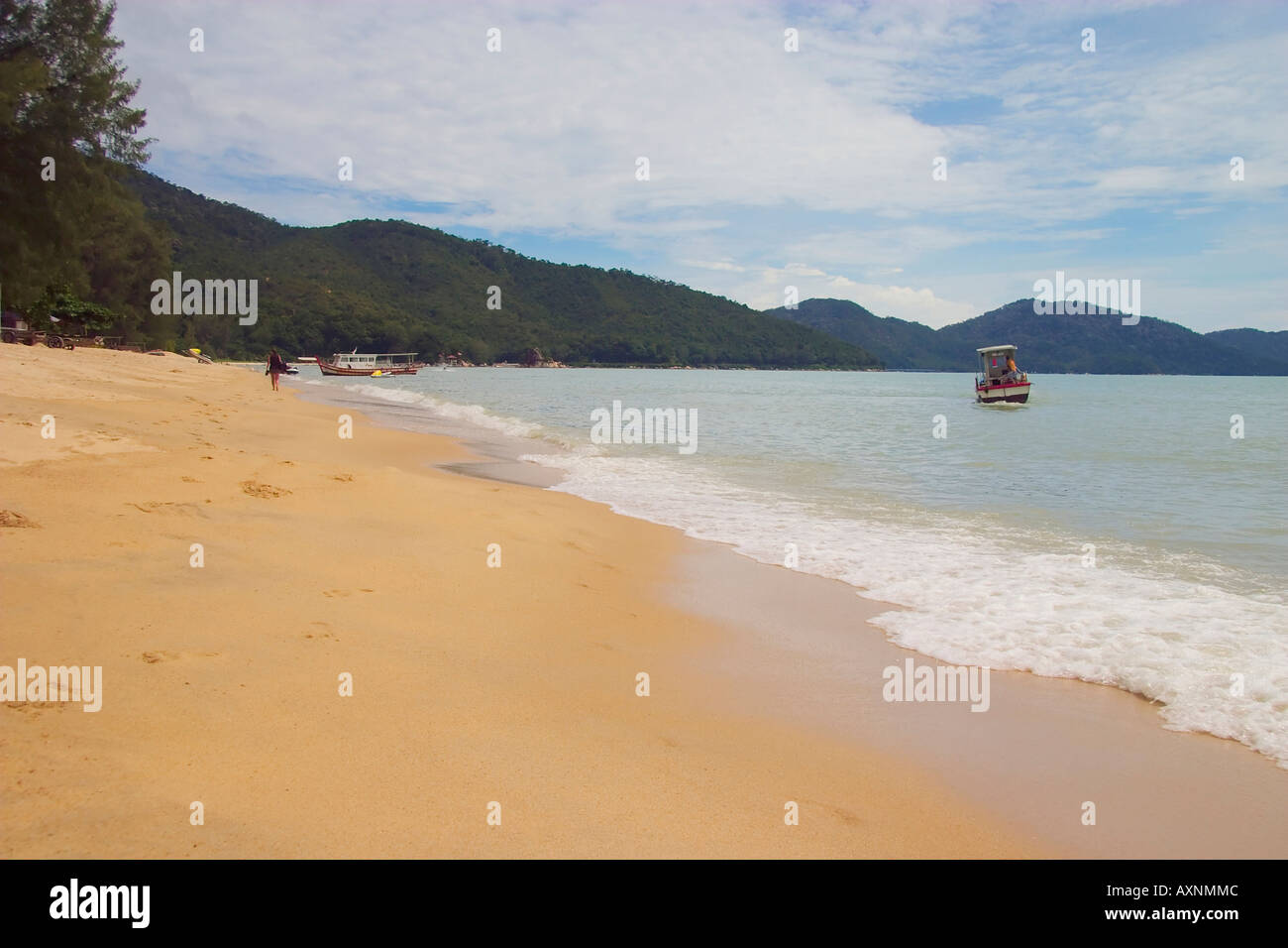 Penang Malaysia Beaches and Fishing Villiages Stock Photo Alamy