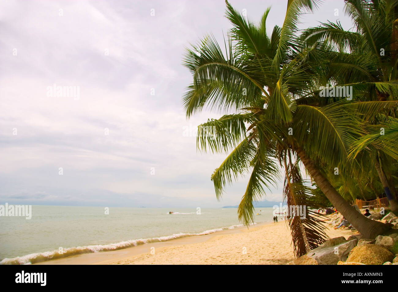 Penang Malaysia Beaches and Fishing Villiages Stock Photo Alamy