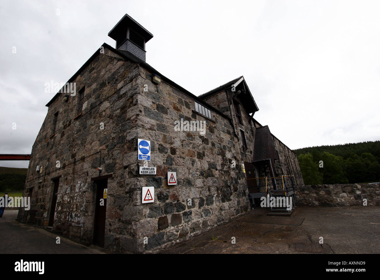 Lochnagar distillery, Scotland, UK. Stock Photo