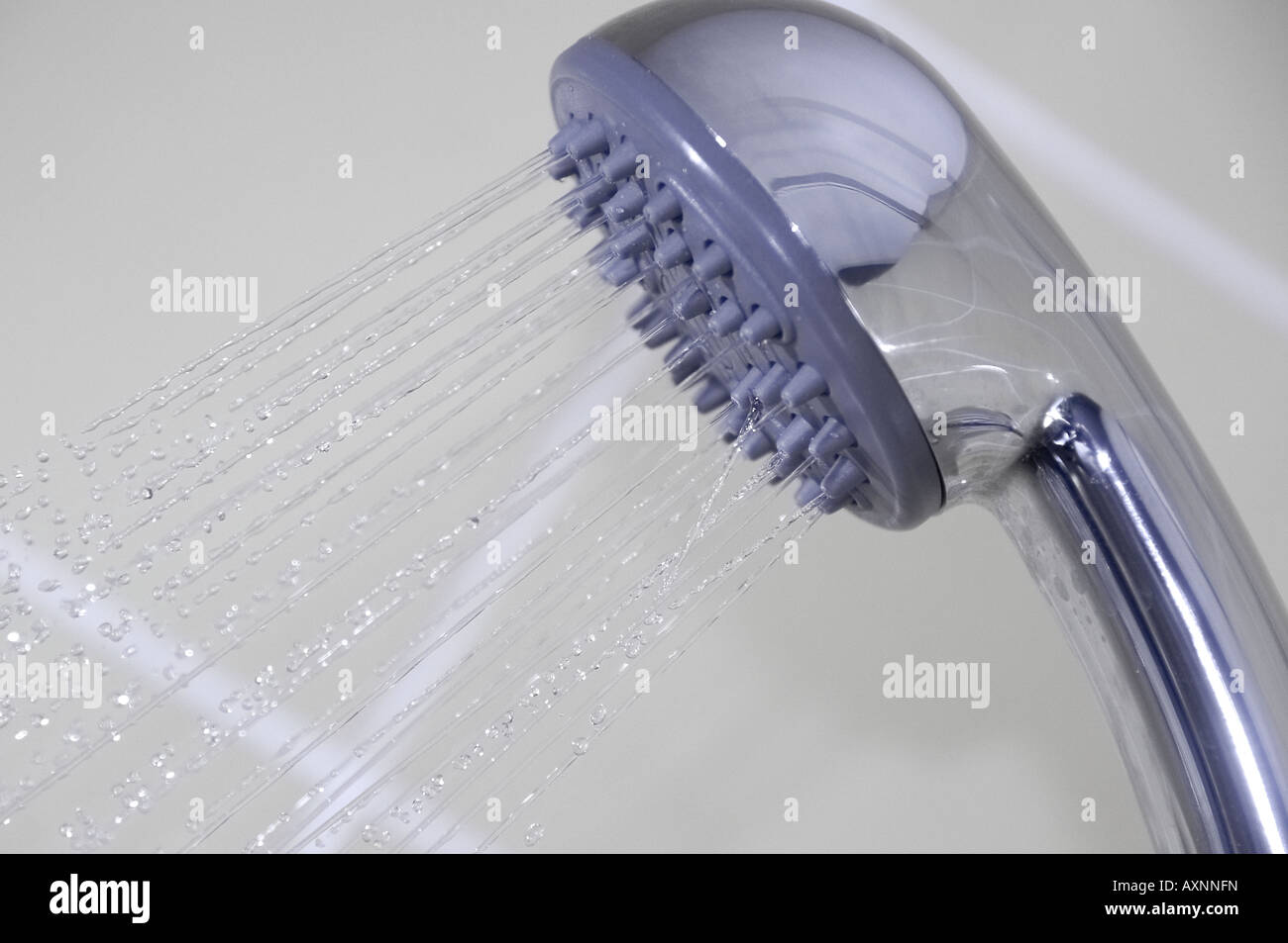 Use Shower Image Shower head in use Stock Photo - Alamy