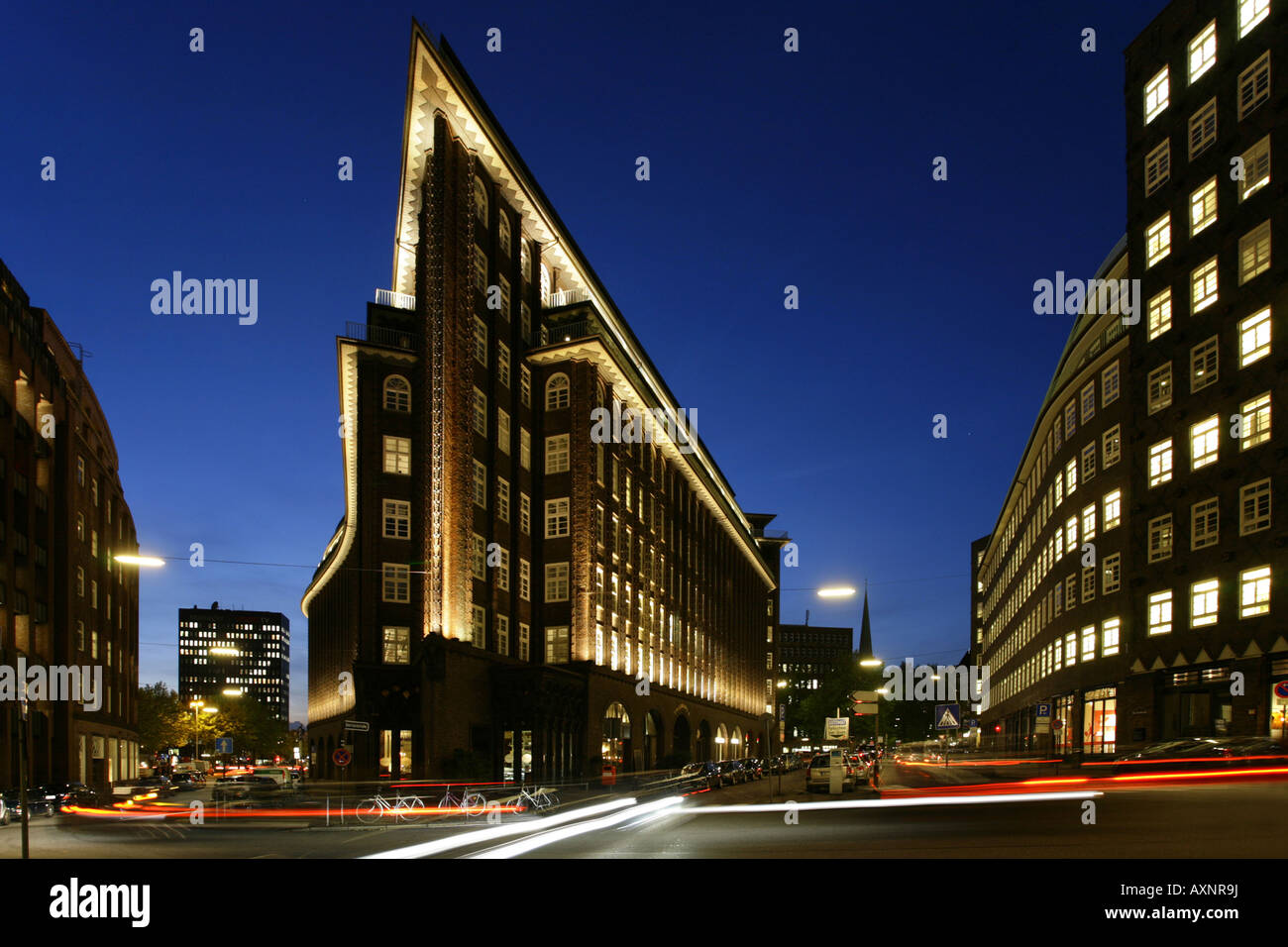 Chile house, Hamburg, Germany Stock Photo Alamy