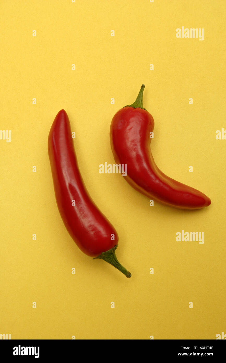Red chilli peppers Stock Photo Alamy