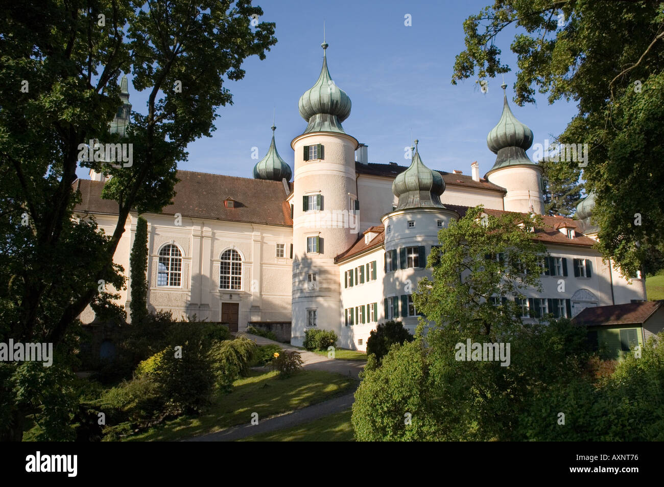 Europe Austria Nibelungengau Schloss Artstetten Stock Photo