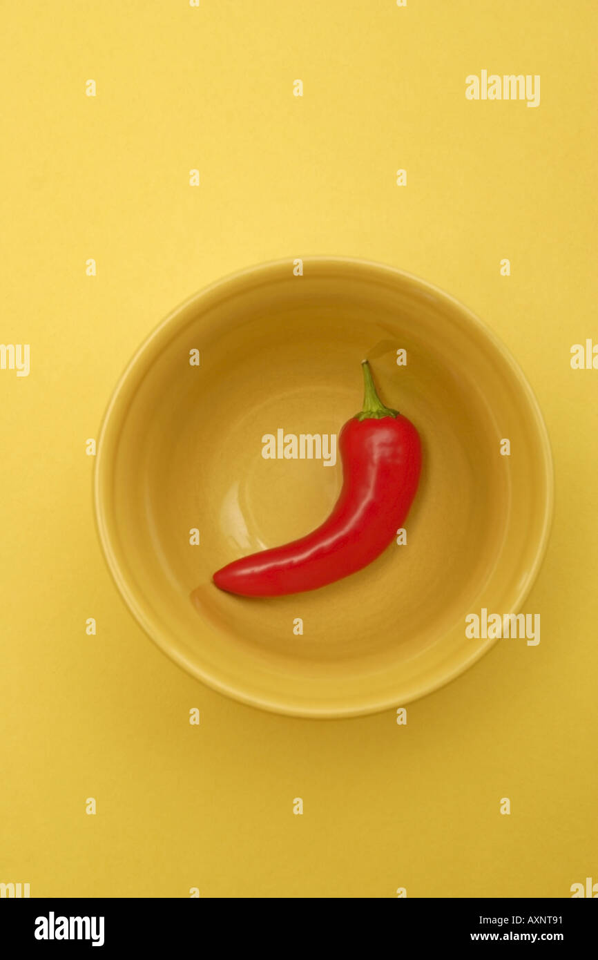 Red chilli pepper Stock Photo