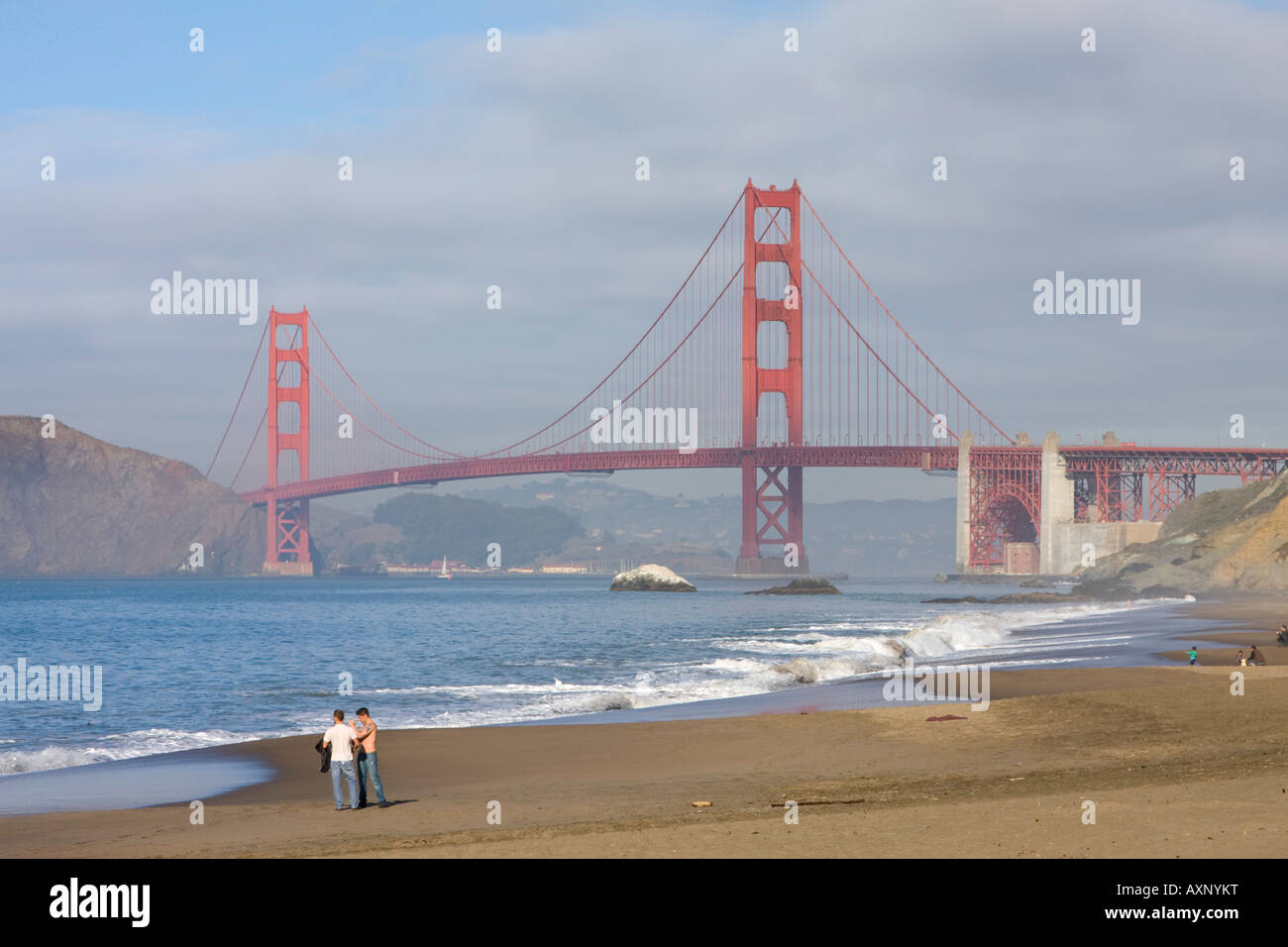 Golden Gate Bridge San Francisco from Baker Beach Stock Photo - Alamy