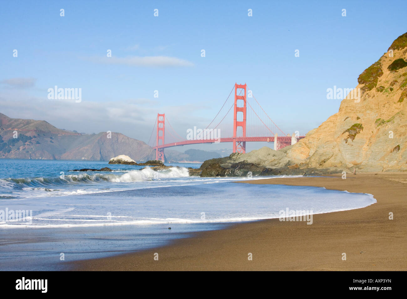 Golden Gate Bridge San Francisco from Baker Beach Stock Photo - Alamy