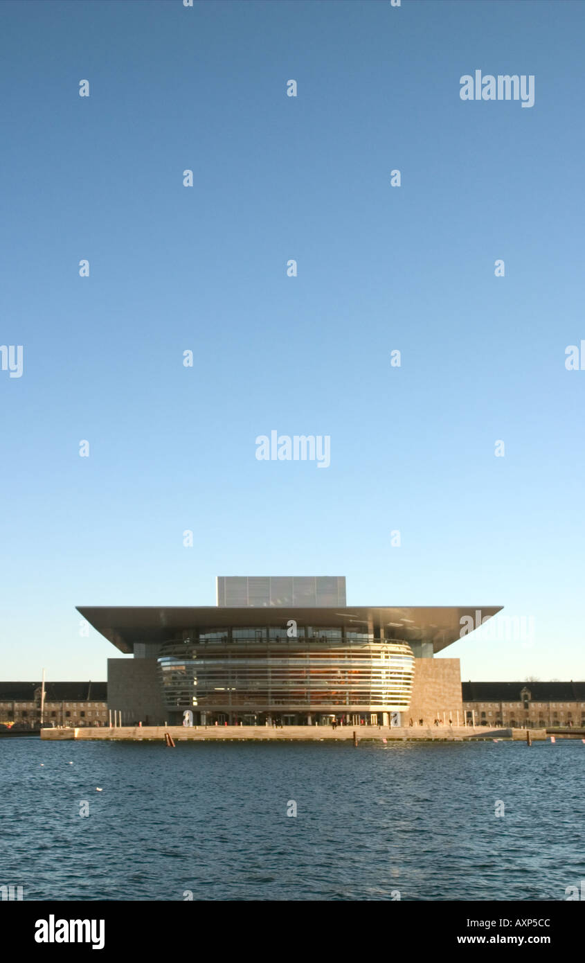 The New Opera House Copenhagen Denmark Stock Photo