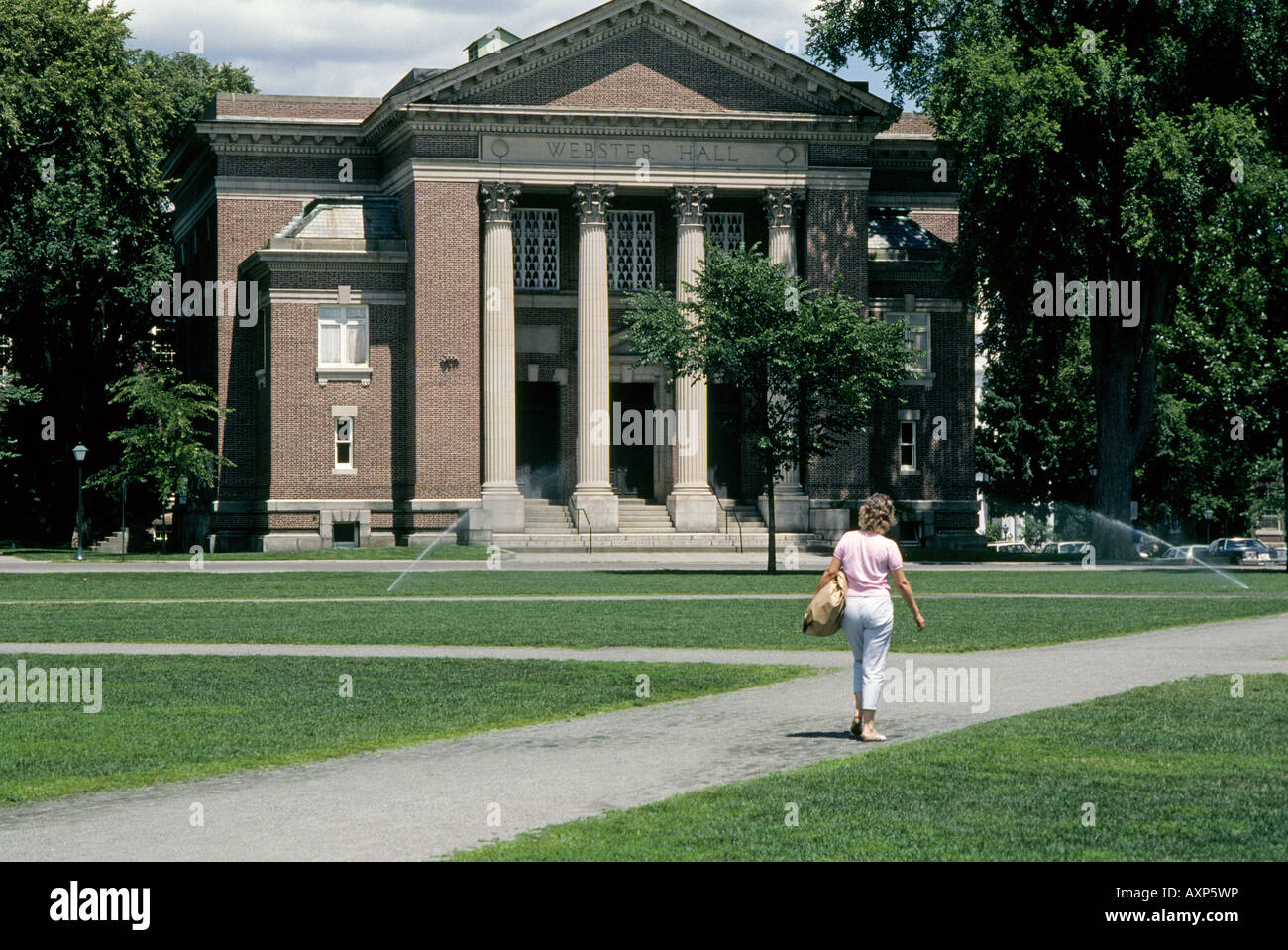 A view of the main campus of Dartmouth College in Hanover New Hampshire