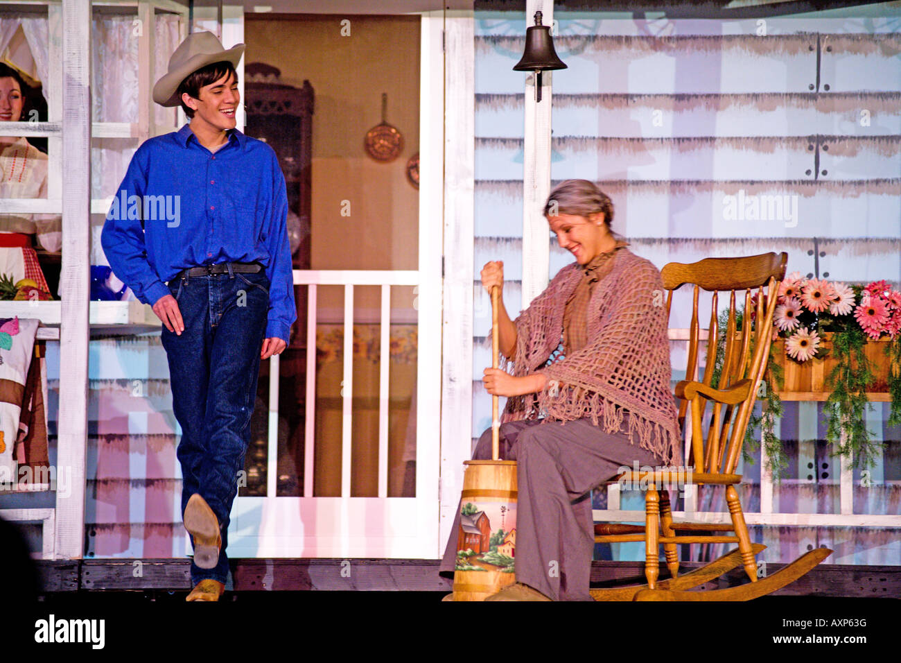Oklahoma musical stage hires stock photography and images Alamy