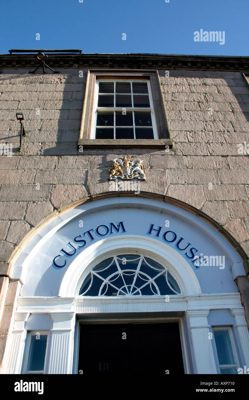 The Customs House Berwick upon Tweed Northumberland England Stock Photo