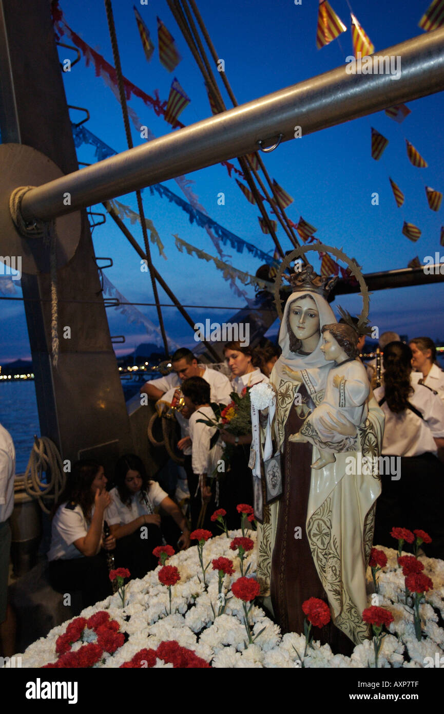 Fiesta virgen carmen hi-res stock photography and images - Alamy