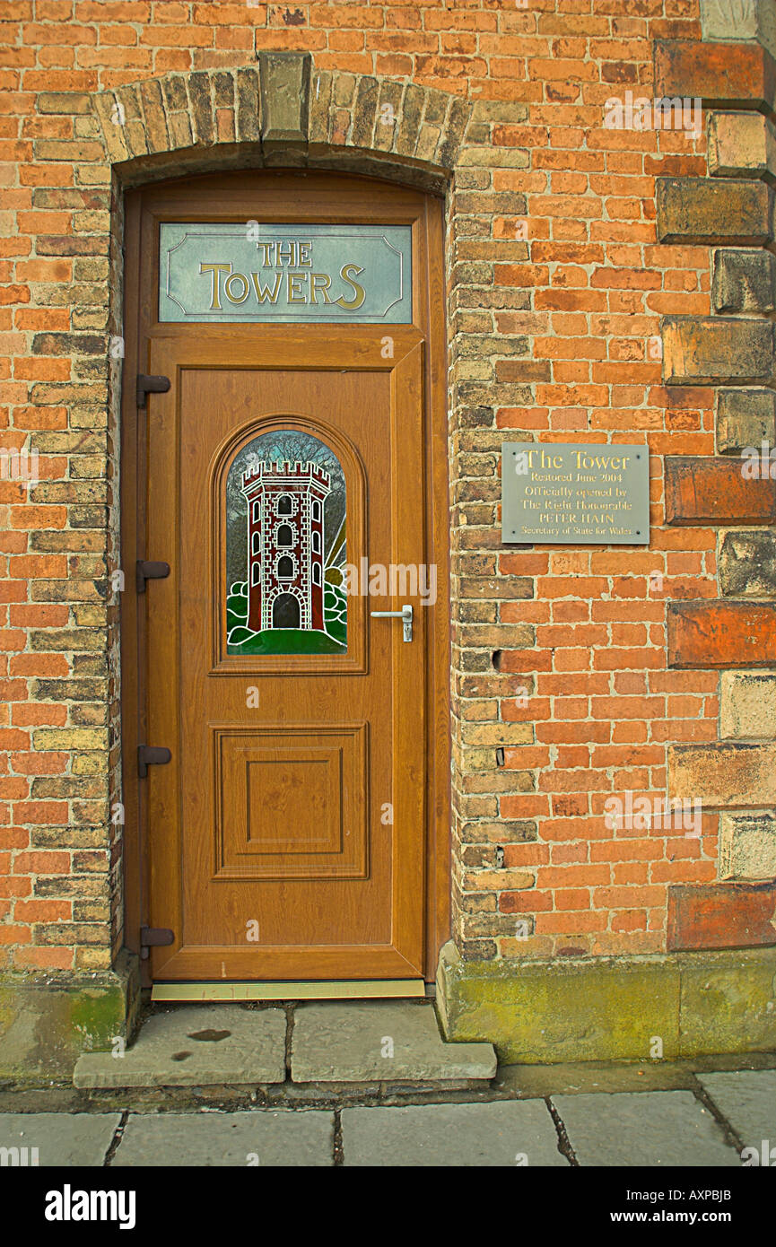 Plaque and Doorway The Tower Jersey Marine Camera Obscura Swansea South