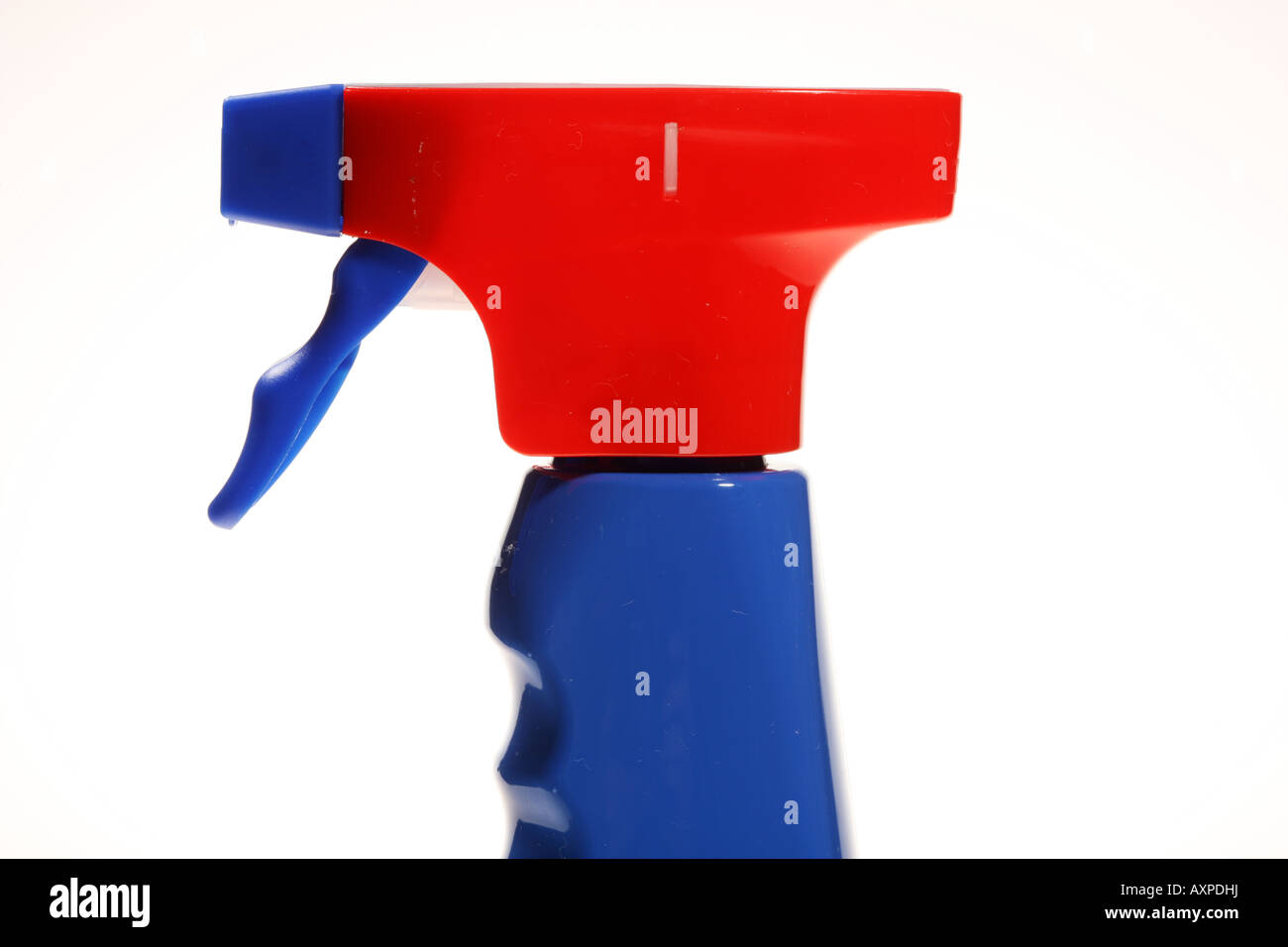 Plastic bottles with liquid cleaning agents Stock Photo Alamy