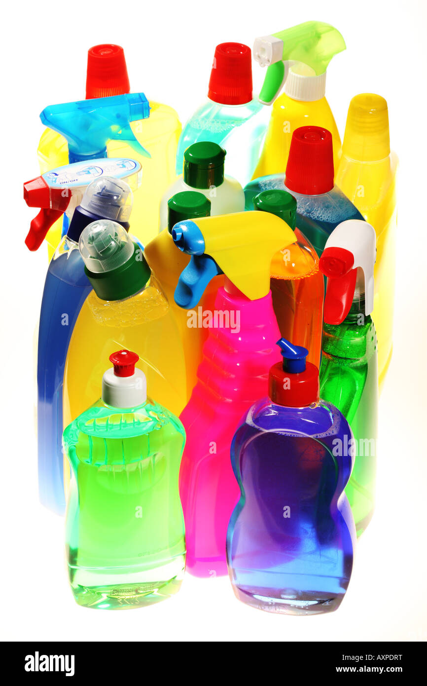 Plastic cleaning bottles hires stock photography and images Alamy