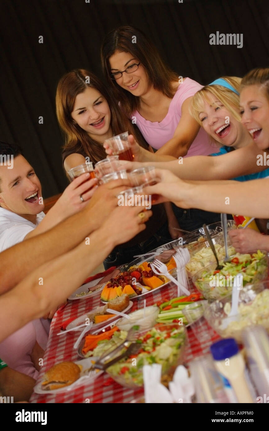 Teen Glasses Cheers Hi res Stock Photography And Images Alamy