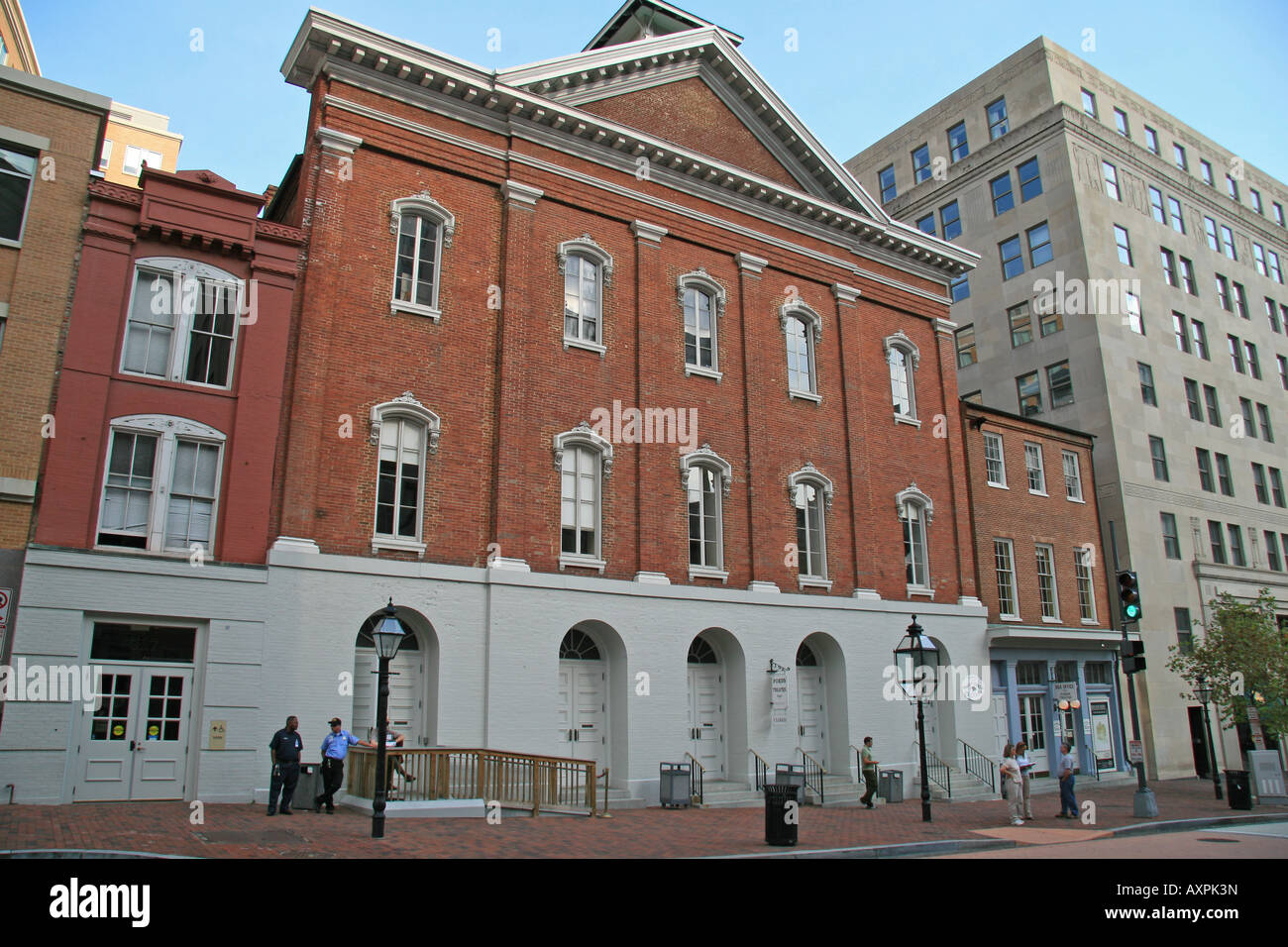 Ford's Theatre, 10th Street Washington DC. President Abraham Lincoln