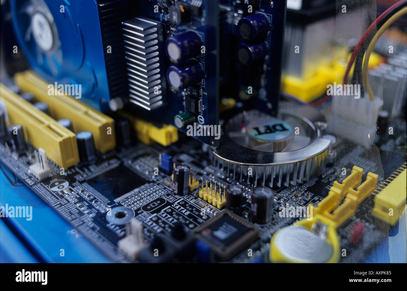 Computer interior. 2005 Stock Photo - Alamy