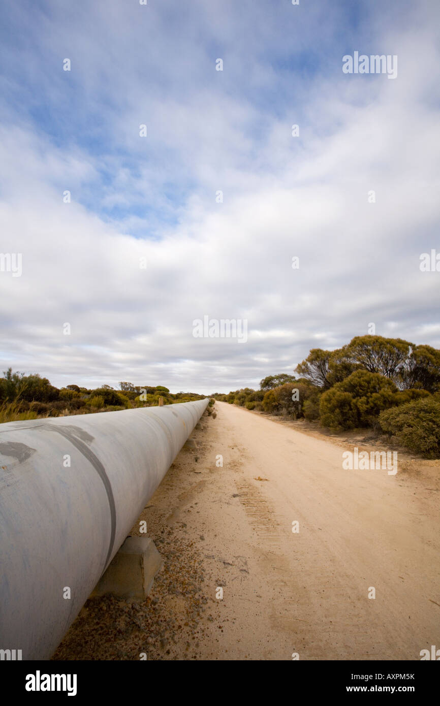 Kalgoorlie Boulder water pipeline east of Merredin Route 94 Western