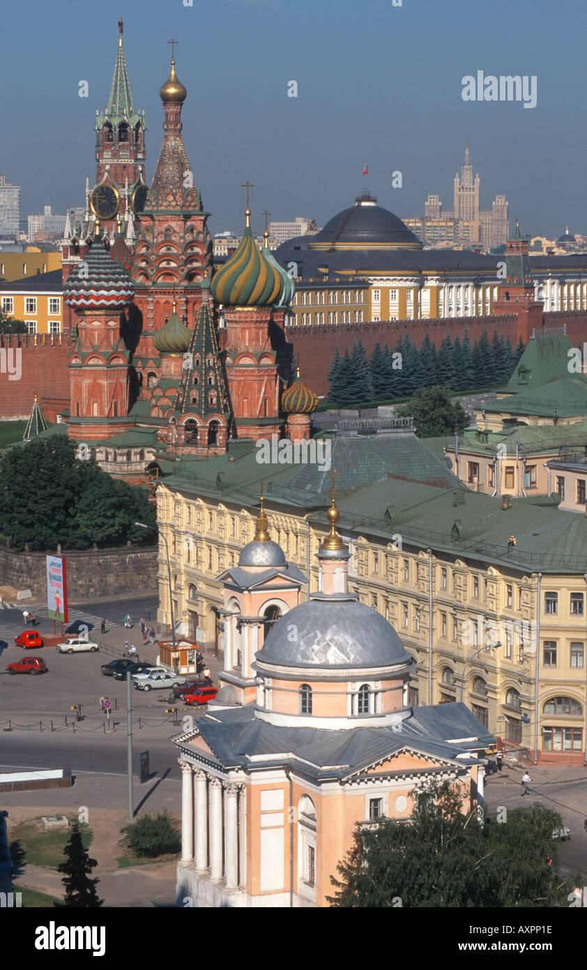 Europe Russia Moscow kitay gorod Stock Photo - Alamy