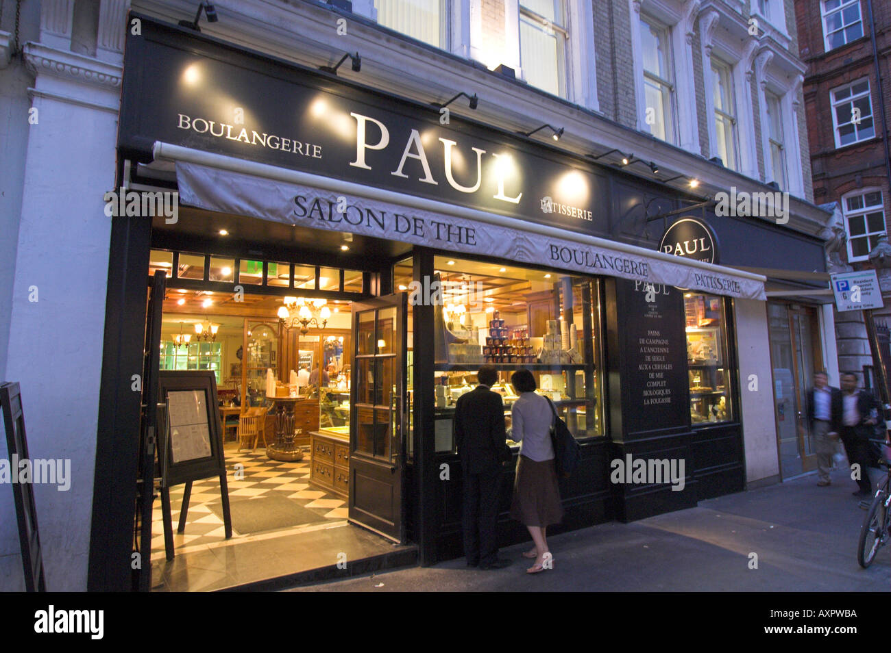 UK England London covent garden cafe bakery french Stock Photo Alamy