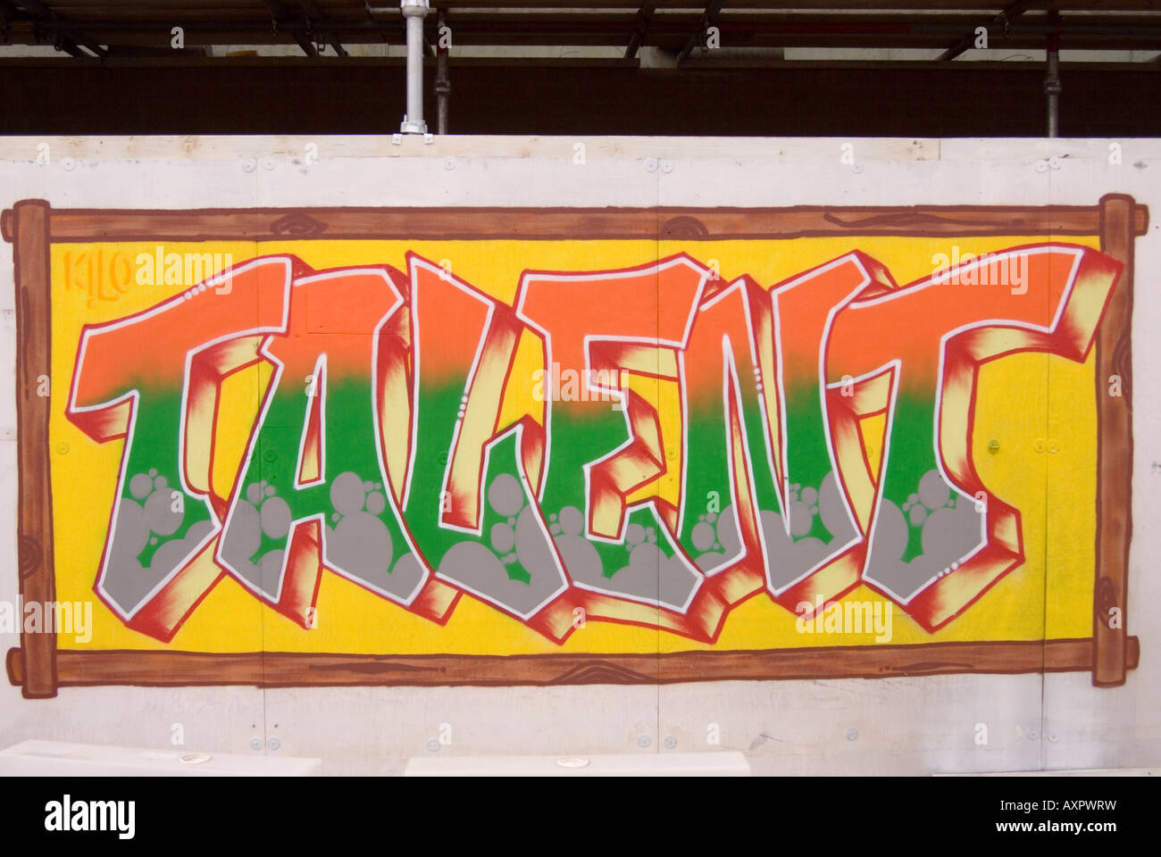 Talen Sign English talent hi-res stock photography and images - Alamy