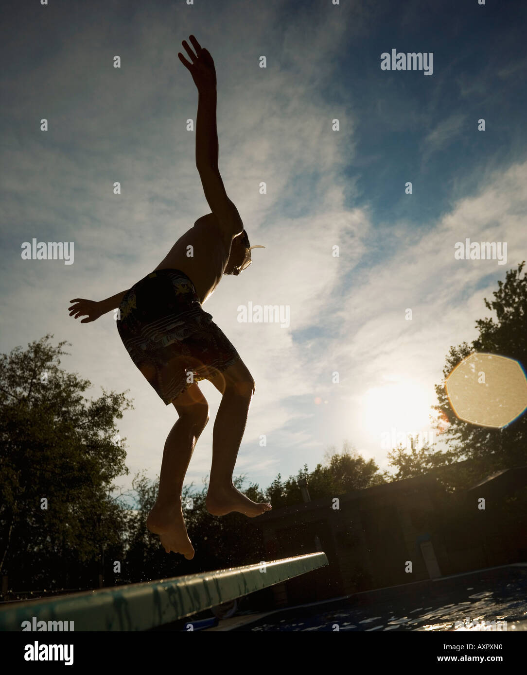 People jumping off diving board hires stock photography and images Alamy