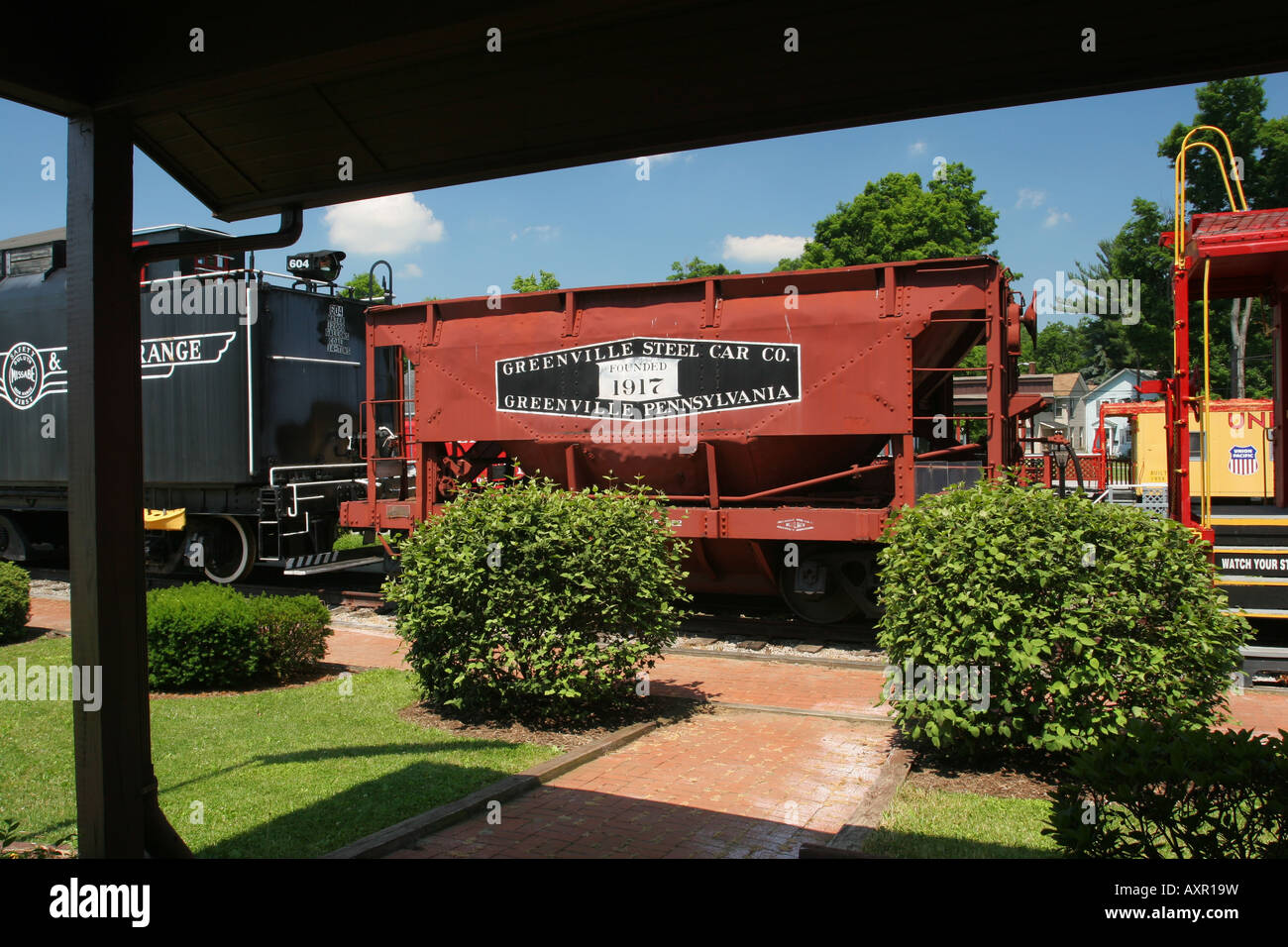 Greenville Railroad Park and Museum Greenville Pennsylvania Train