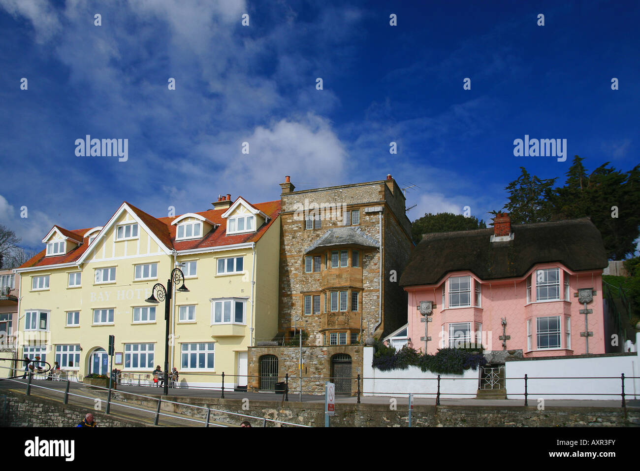 Marine Parade Lyme Regis Dorset UK Stock Photo Alamy