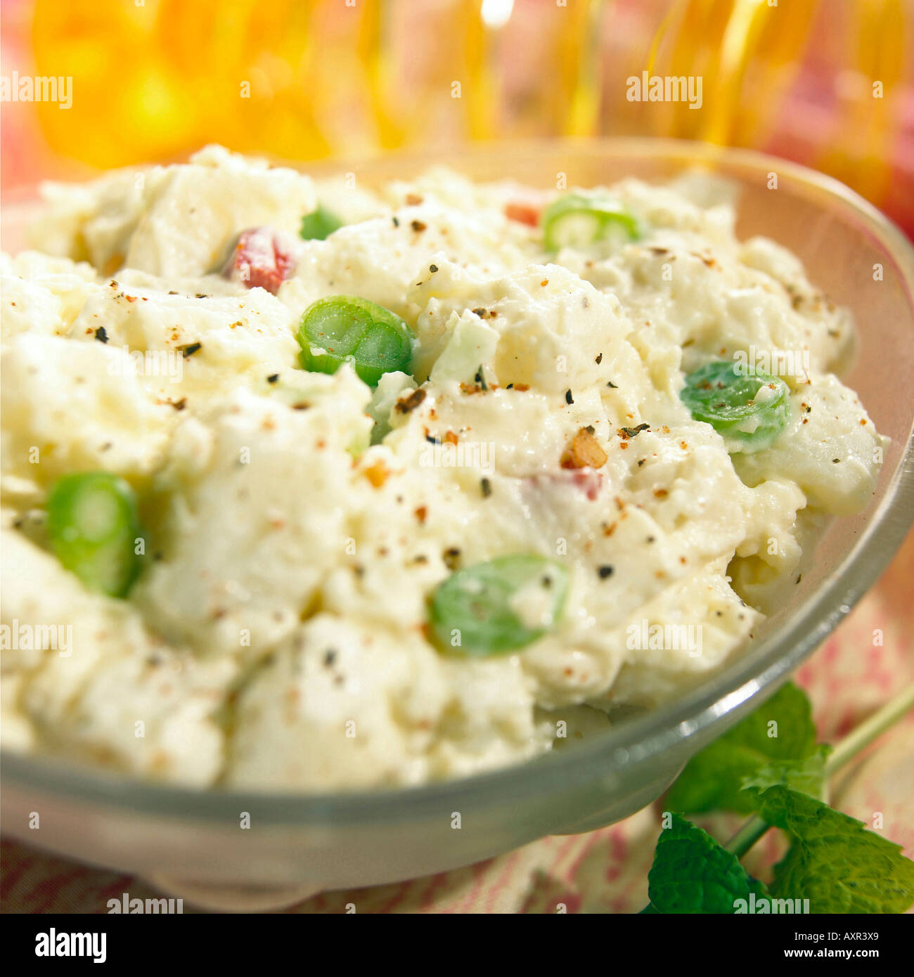 Healthy potato salad hi-res stock photography and images - Alamy
