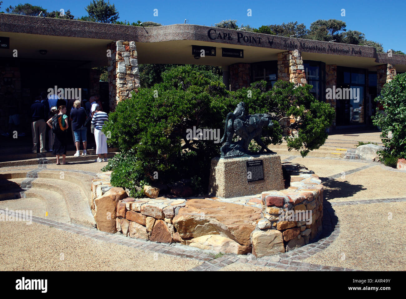 the visitors centre at cape point part of the table mountain national park cape town western cape province south africa Stock Photo
