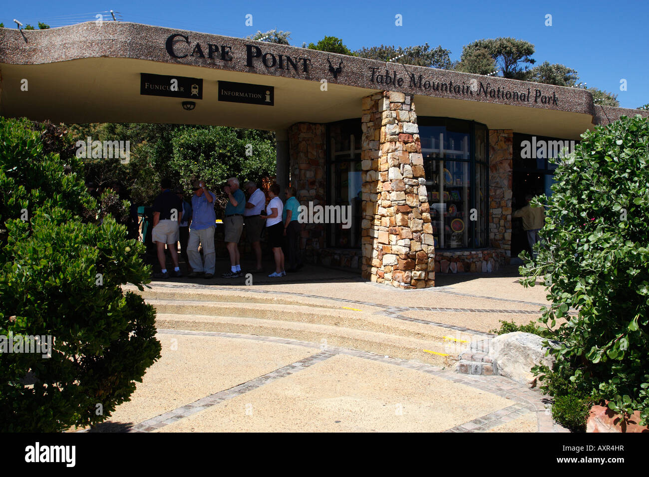 the visitors centre at cape point part of the table mountain national park cape town western cape province south africa Stock Photo