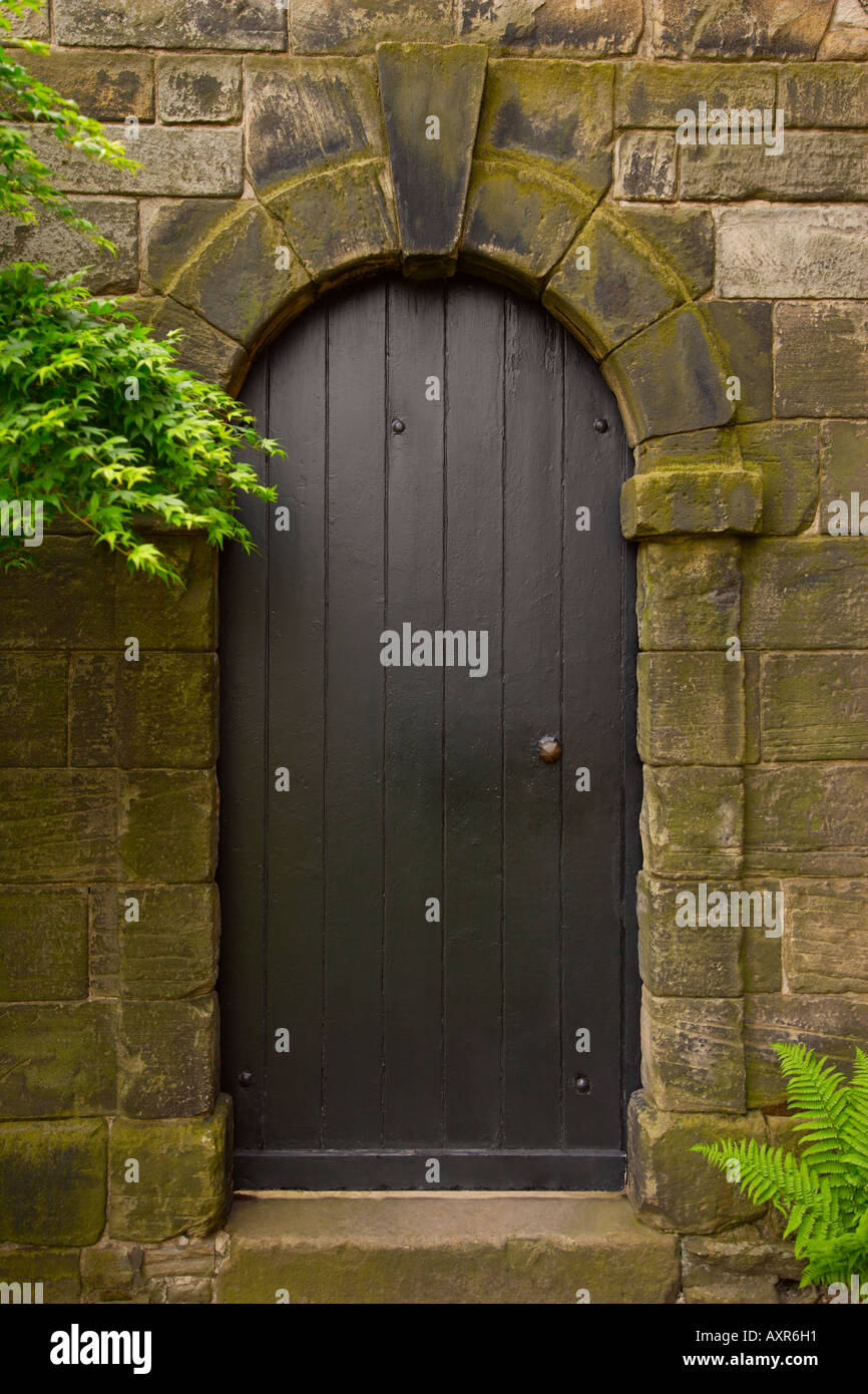 Wooden door Stock Photo