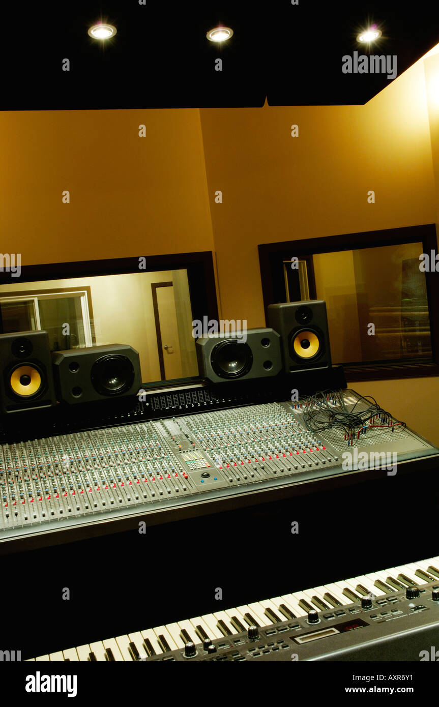 Recording Studio Booth Stock Photos & Recording Studio Booth Stock
